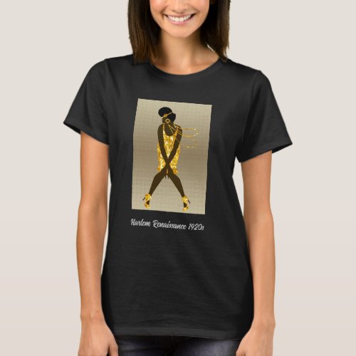 Harlem Renaissance 1920s T_Shirt