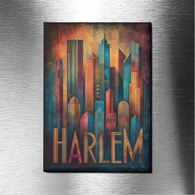 Harlem Renaissance Art Deco Magnet (Creator Uploaded)