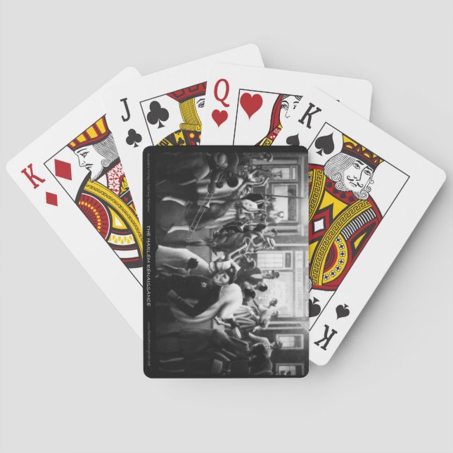 Harlem Renaissance Art - "Getting Religion" Poker Cards (Back)