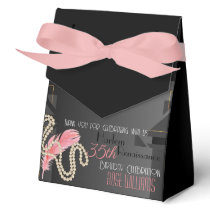 Harlem Renaissance Birthday Invitation Favor Boxes