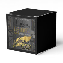 Harlem Renaissance Birthday Invitation Favor Boxes