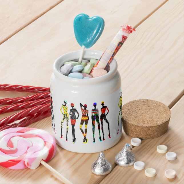 Harlem Renaissance Candy Jar (In Situ)