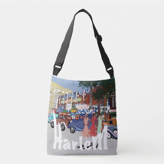 Harlem Renaissance Chic Tote (Front)