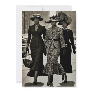 Harlem Renaissance Sophisticated Ladies Invitation