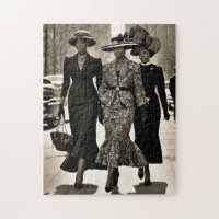 Harlem Renaissance Sophisticated Ladies Jigsaw Puzzle