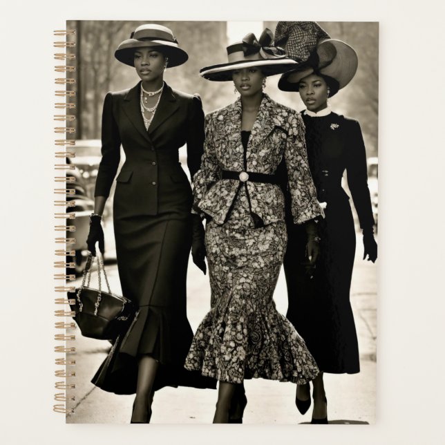 Harlem Renaissance Sophisticated Ladies Planner (Front)