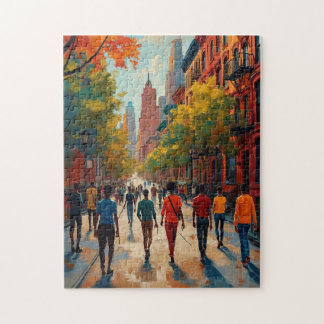 Harlem Renaissance Street Jigsaw Puzzle