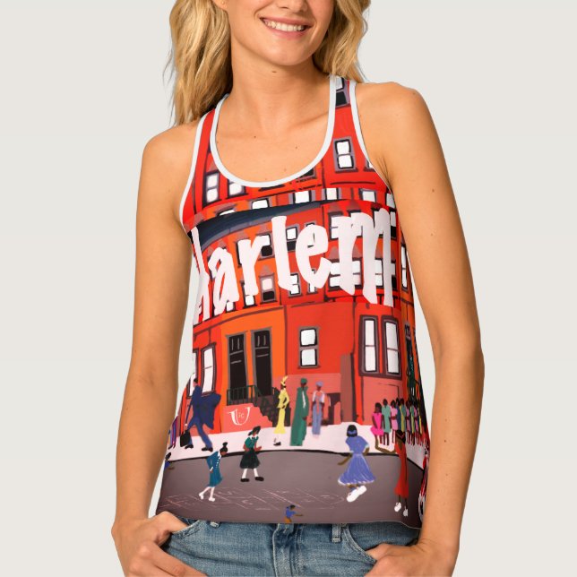 Harlem Renaissance Women's Tank Top (Front)