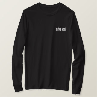 Harlem World Magazine   Embroidered Polo Shirt