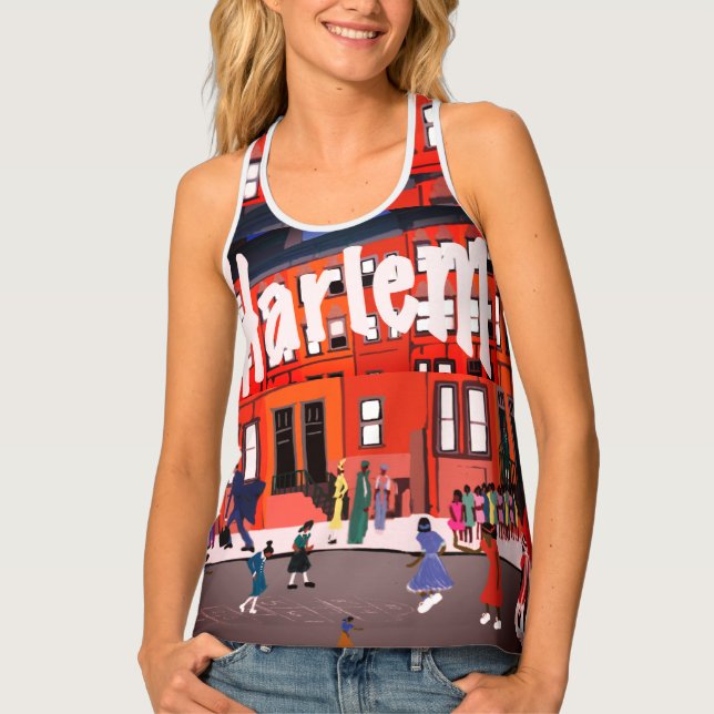 HarlemRenaissanceFIYAH Women's Tank Top (Front)