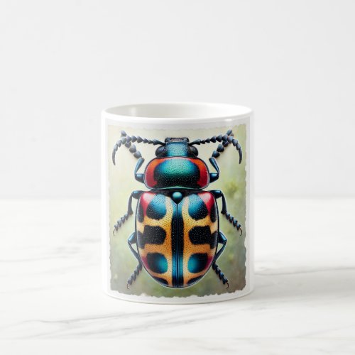 Harlequin Beetle 290624IREF109 _ Watercolor Coffee Mug