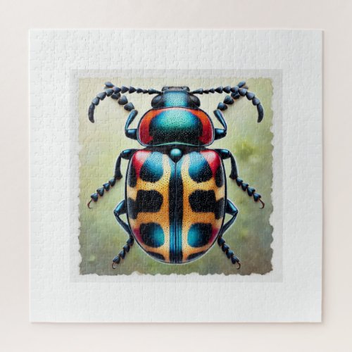 Harlequin Beetle 290624IREF109 _ Watercolor Jigsaw Puzzle