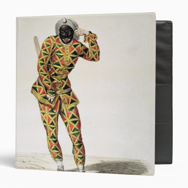 Harlequin Binder (Front/Inside)