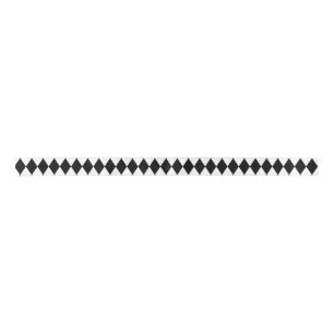 Harlequin Black and White Diamond Satin Ribbon