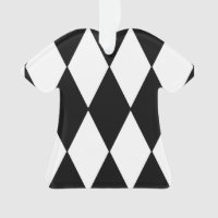 harlequin black and white