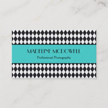Harlequin Business Card by cami7669 at Zazzle