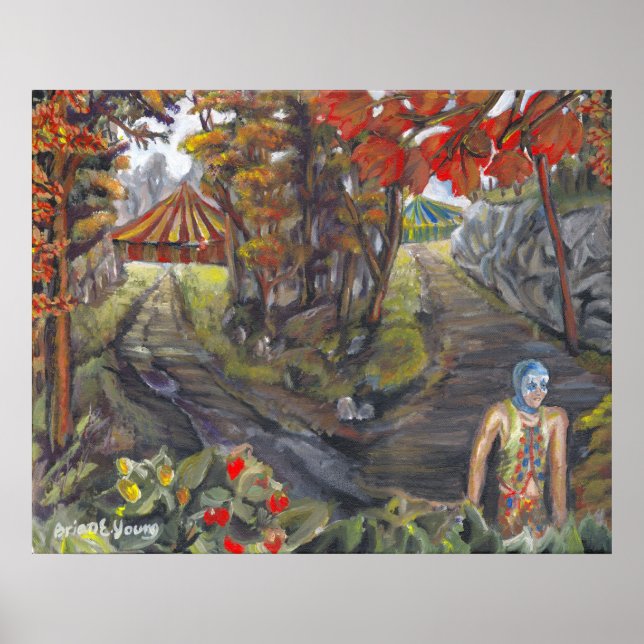 Harlequin Circus Poster (Front)