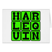 Harlequin, Clown Figure (Front Horizontal)