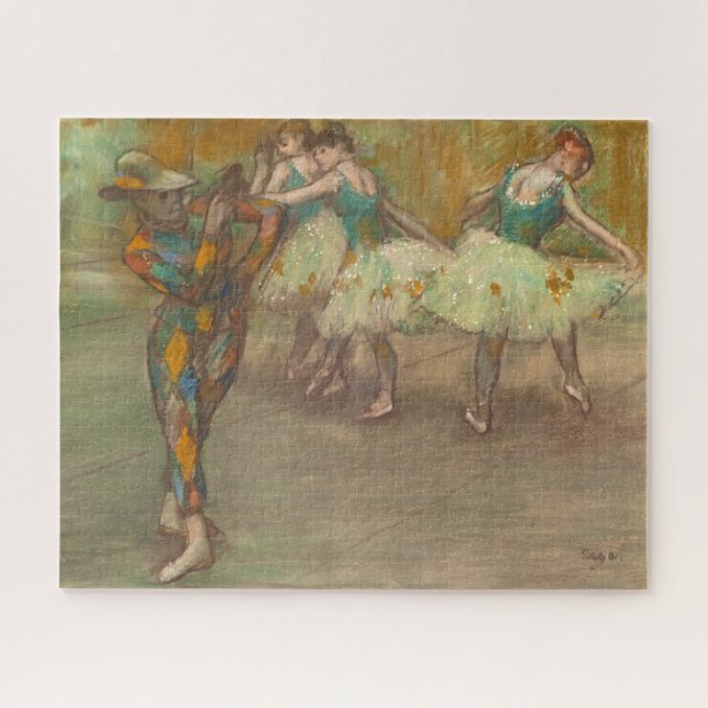 Harlequin Dance, Degas Jigsaw Puzzle (Horizontal)