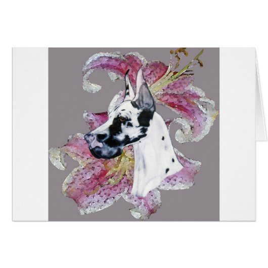 HARLEQUIN DANE DESIGN CARDS (Front Horizontal)