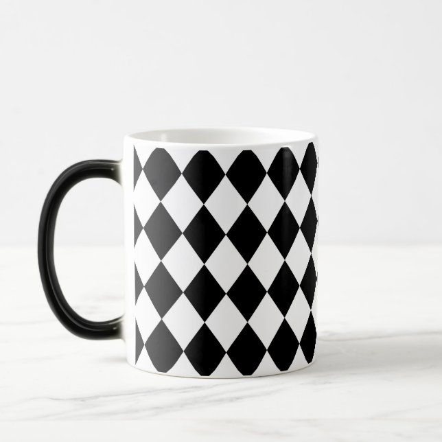 Harlequin Design Coffee Mug (Left)