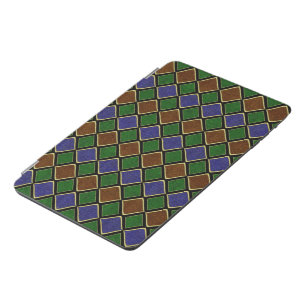 Harlequin Diamond Grid: Textured Harmony iPad Mini Cover