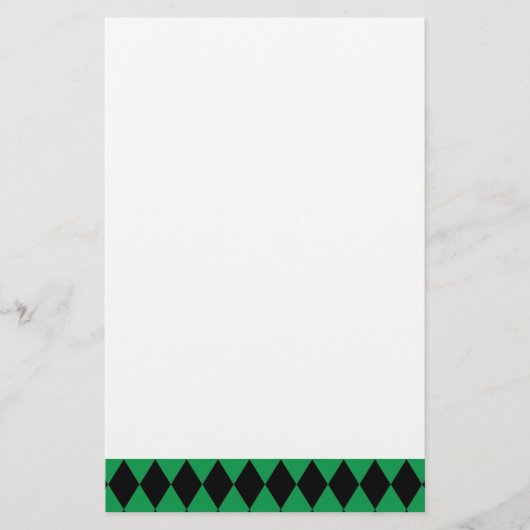 Harlequin Green and Black (Front)