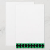 Harlequin Green and Black (Front/Back)