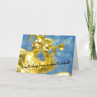 HARLEQUIN Greeting Card