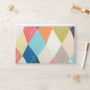 Harlequin Hopscotch - Argyle Pattern HP Laptop Skin