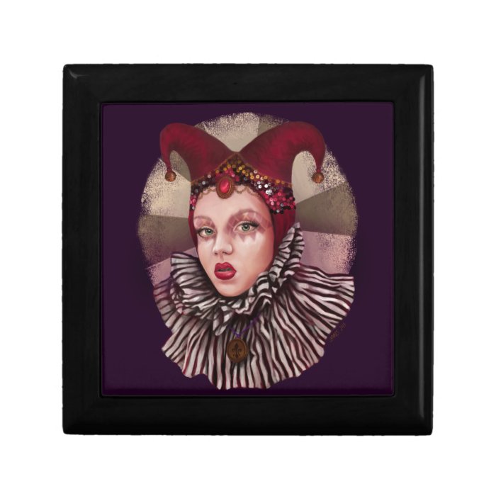 Harlequin Jester  Gift Boxes