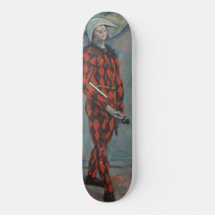 Harlequin (Joker) (by Paul Cézanne) Skateboard