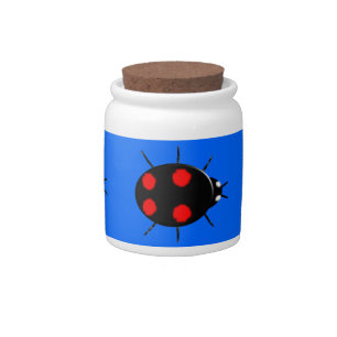 Harlequin Ladybird Candy Jar