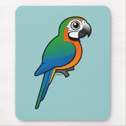 Harlequin Macaw Mousepad