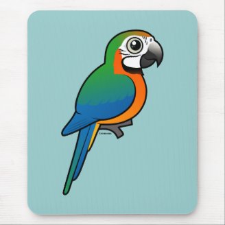 Harlequin Macaw Mousepad