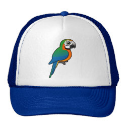 Harlequin Macaw Trucker Hat