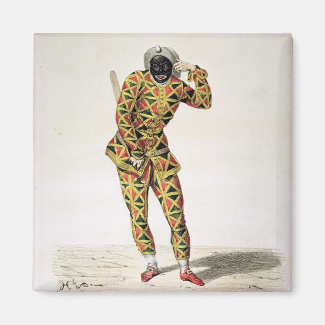 Harlequin Magnet (Front)