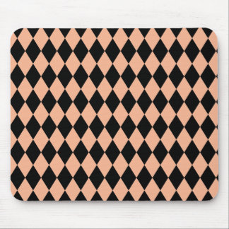 Harlequin Melon and Black Mouse Pad