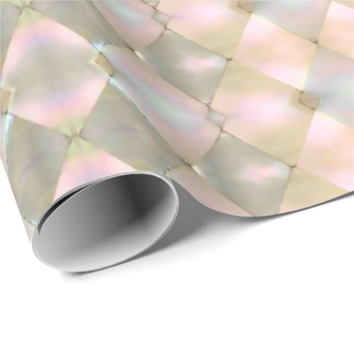 Harlequin Mother of Pearl Wrapping Paper