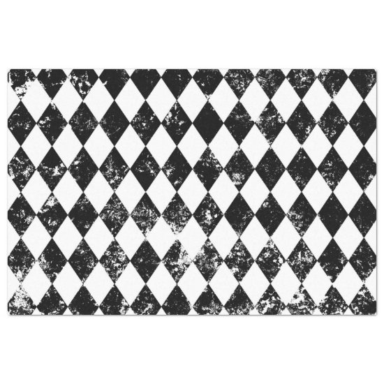 Harlequin Pattern Decoupage Paper
