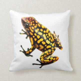 Harlequin Poison Dart Frog Pillow