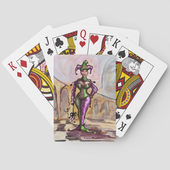 Harlequin Poker Cards (Back)