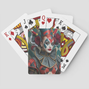 Harlequin Poker Cards