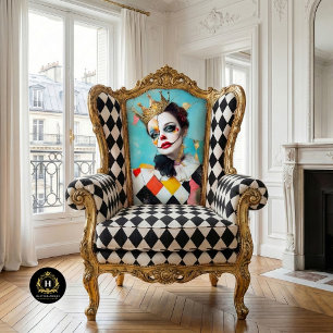 Harlequin Queen Abstract Large Furniture Decoupage Tissue Paper