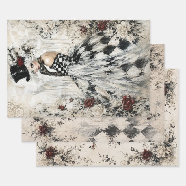Harlequin Romance  Wrapping Paper Sheets (Set)