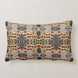 "Harlequin Sweetlips" Lumbar Throw Pillow