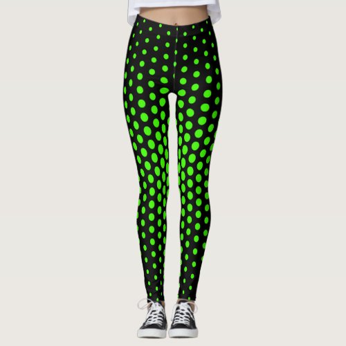 Harlequin Techno Dot Pattern Leggings