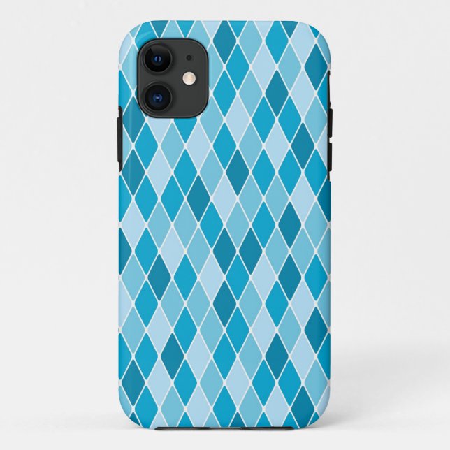 Harlequin winter pattern Case-Mate iPhone case (Back)