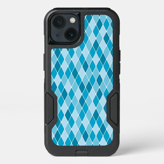 Harlequin winter pattern otterbox iPhone case (Back)
