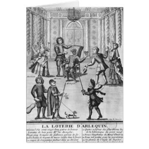 Harlequin's Lottery Cards